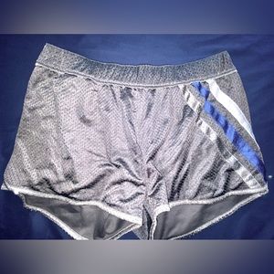 Excellent used condition, gray mesh adidas shorts.